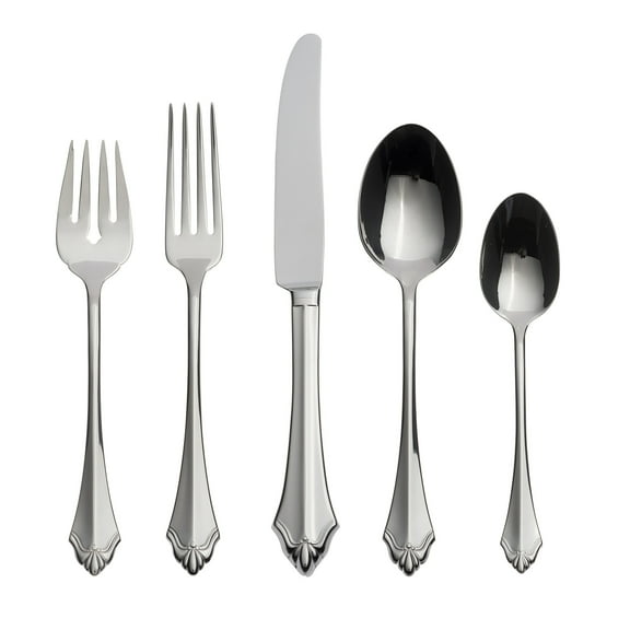 Oneida Kenwood 5-Piece Mirror 18/10 Stainless Steel Flatware Set