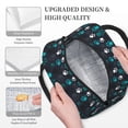 thumbnail image 6 of Naloa Animal Footprints Print Lunch Bag for Women Men,Insulated Lunch Box for Adult,Reusable Lunch Tote Bag for Work, Picnic or Travel, 6 of 9