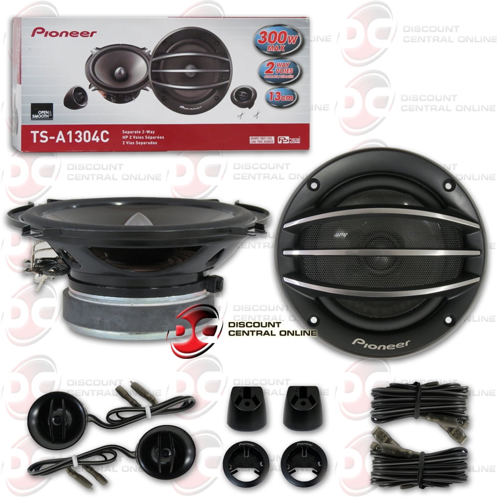 pioneer 5.25 component speakers