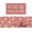 Love Heart Hello Pink, variant on Mardi Gras Kitchen Mat Set 2 Piece,Masquerade Fleur De Lis Carnival Donuts Beads Lobster Decorative Kitchen Rugs Low-Profile Mats for Home Kitchen Decor 17"x48"+17"x30"