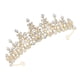 thumbnail image 4 of KAKOWELY Tiara Corona de diamantes de imitación para mujer, diadema brillante para novia y boda, 4 of 4