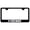 Black, variant on Hemi Laser Etched Logo Stainless Steel License Plate Frame (Chrome)