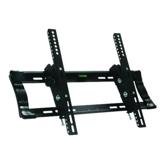 TygerClaw - Bracket - tilt - for LCD TV - heavy gauge steel - black - screen size: 26"-42" - mounting interface: up to 500 x 400 mm - wall-mountable