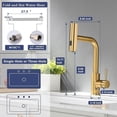 thumbnail image 2 of Extendable kitchen faucet - 360 swivel - Single-lever mixer tap for kitchen sink, 2 of 5