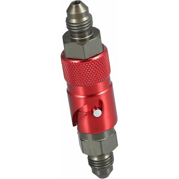 AN3 3AN Car Motorcycle Quick Release Disconnect Dry Break Coupling Fitting Connector for Brake Hose Red Auto Replacement Parts