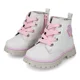 thumbnail image 3 of Botas Niña Beige Sintetico Con Cierre Y Agujetas, 3 of 5