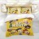 thumbnail image 5 of Boca Grande Conjunto de sábanas temático, trío de piezas, cómodo y amigable con la piel, diseño único, regalo de decoración para el hogar para familiares, amigos y fans,173cm *218cm, 5 of 6