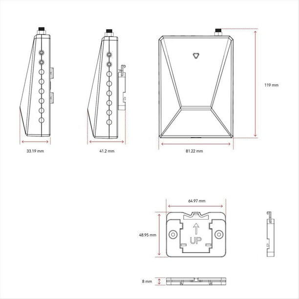 Medidor de Potencia de Cuatro Hilos TrifáSico WIFI Tuya Smart Life con CT Principal de 200 una y Monitor de EnergíA Solar/TC Secundario en Tiempo Real de 50 A