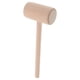 thumbnail image 4 of ColoMX Hammer de madera Artesanía de cuero de bricolaje y herramienta de mazo para carpintería martillo de madera para el uso del hogar, 4 of 8