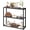 Black, variant on TIQLAB Small Entryway Table, 29.5" Narrow Console Table with Shelves, Sofa Table, Couch Table, Side Table, Entry Table for Hallway, Living Room, Small Space, Black
