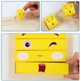 thumbnail image 2 of Rompecabezas Rompecabezas Para Niños Caras Dados Rompecabezas Construcción Dados De Madera Juguete Educativo De Madera Para Regalo Para Niños Noticed FN005623-00, 2 of 6