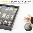 thumbnail image 5 of 36 Grids Wooden Display Frame Case for 1/18 3.75 inch Action Figure GI Jeo Classified Series Figures Toy Collectible Showcase Wall Mounted Organizer Storage, 5 of 6