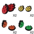 thumbnail image 1 of Amortiguadores de Tenis de 16 Piezas Amortiguadores para Amortiguadores de Cuerdas de Raquetas, 1 of 9