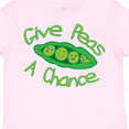 thumbnail image 4 of Inktastic Give Peas a Chance. Boys or Girls Toddler T-Shirt, 4 of 5