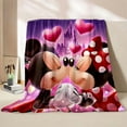 thumbnail image 4 of 17 Style Miccekey Minnie Flannel Blanket Lovers Throw Office Thick  Blanket Warm Home Sofa Decor Unisex Kids Boy Girl Gift, 4 of 10