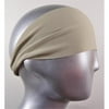 Headbands HB-3854 Moisture Wicking Sand Solid, Headband