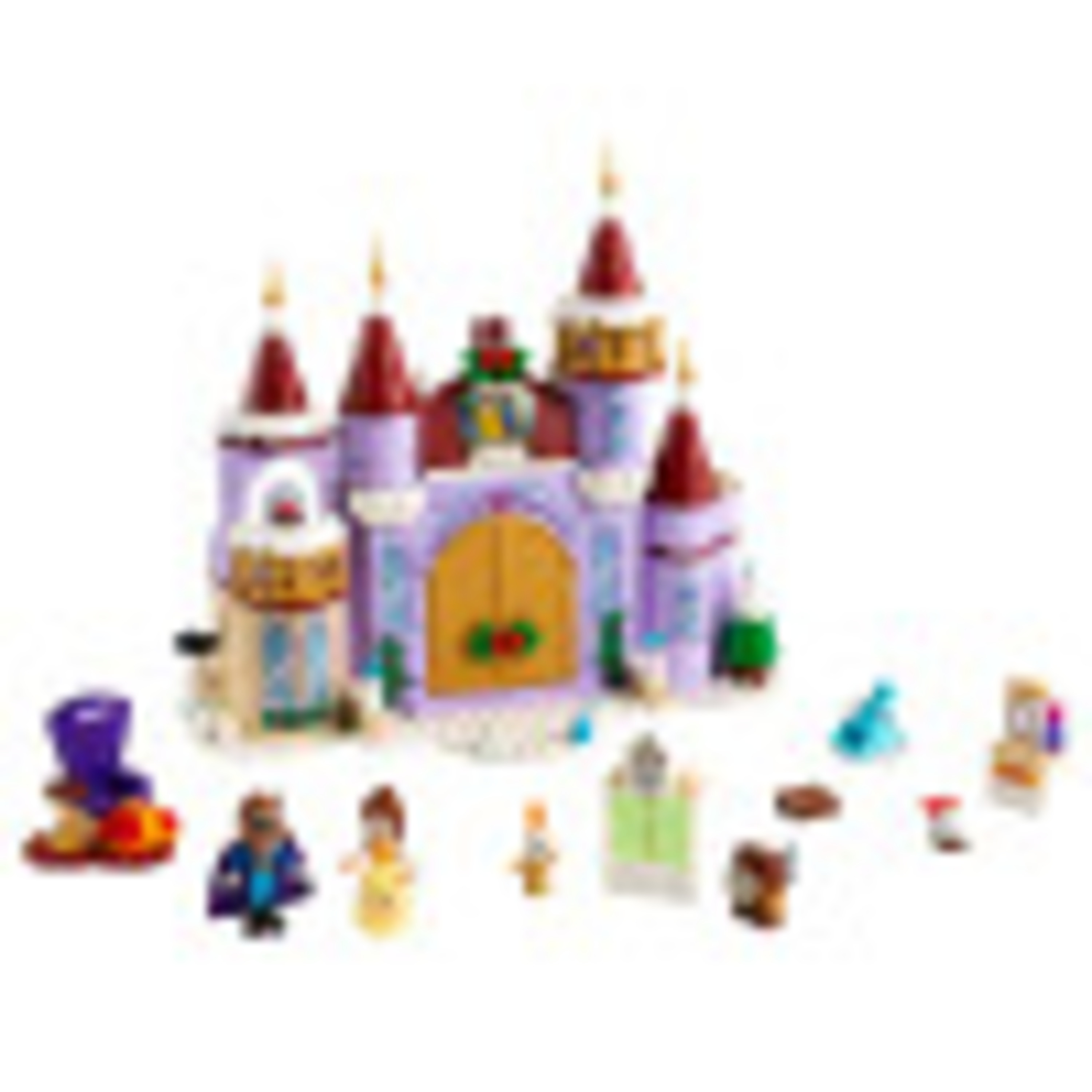 LEGO Disney Princess Series - Beauty and the Beast - Belle's Castle Winter Celebration 43180 - image 7 of 8