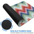 thumbnail image 6 of Long Mouse Pads for Desk,Colorful Geometric Chevron Pattern Desk Mats on Top Of Desks, Desk Mouse Pad Extra Large with 3mm Non-Slip Base and Stitched Edge for Gaming,Office,Work,Home 31.5"x11.8", 6 of 6