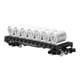 thumbnail image 3 of Modelo de vagón de ferrocarril a escala 1:160, modelo de remolque de contenedor ferroviario, colecciones de modelos a escala HO para Estilo A, 3 of 9