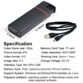 thumbnail image 3 of 1080P Full HD Mini Camcorder Night Lighter Camera Outdoor Security Mini Camera Ultra-compact DV Surveillance Vision Portable Cam, 3 of 4