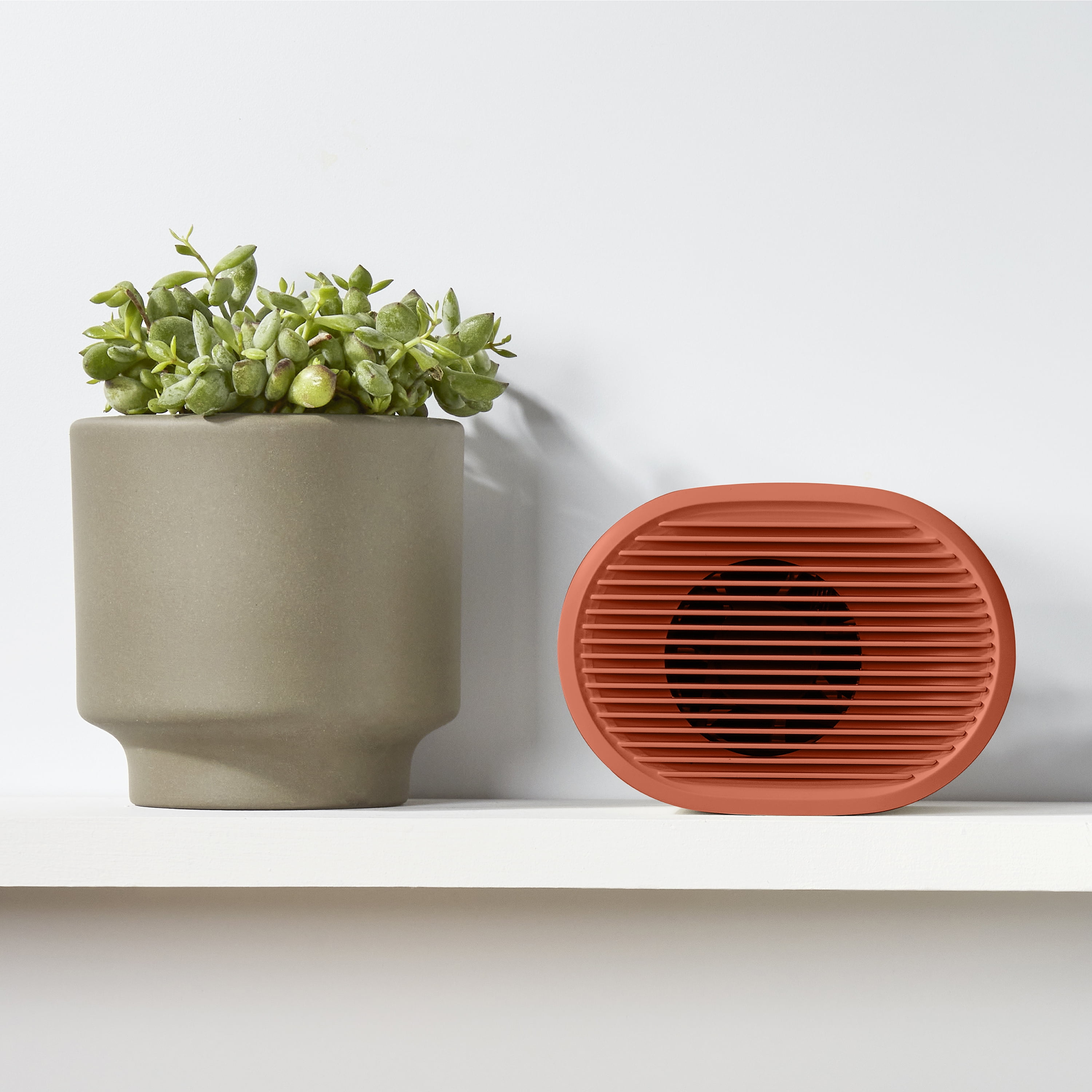 ConairPure Portable HEPA Air Purifier, 3 Fan Settings, Coral