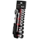thumbnail image 3 of Juego Matraca 72 Dientes 1/2" 10 Dados 10-24 mm + Ext 510 mm, 3 of 6