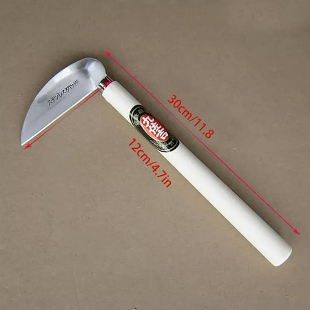 

Premium Authentic Japanese Weeding Sickle with Durable Hardwood Handle for Precision Work - High-Quality Gardening Tools for Japanese Gardeners - Traditional One-Piece Molding from Japan
