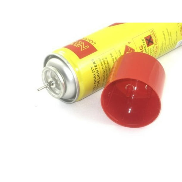 4 cans BUTANE GAS 300ml SUPER REFINED FILTERED LIGHTER REFILL FUEL