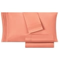 thumbnail image 2 of Empyrean King Sheet Set (4 PC), 16” Deep Pocket King Size Sheet Set, King, Misty Rose, 2 of 7