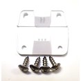 thumbnail image 2 of JSP Manufacturing Coleman 2.25" x 2.00" Polypropylene Hinge with 4 Stainless Steel Screws 4 Pack, 2 of 3