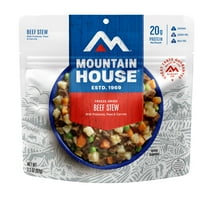 Mountain House Freeze-Dried Beef Stew - 2.5 Servings