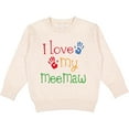 thumbnail image 2 of Inktastic I Love My Meemaw Toddler Sweatshirt, 2 of 4