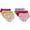 Red Assorted, variant on Hanes Girls Brief Underwear, 6 Pack Panties Sizes 6 - 16