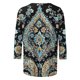 thumbnail image 4 of Tops de Verano 3/4 Mangas para Mujeres 2025 Impresa Camiseta Blusa Cuello Redondo Primavera Y Verano Top, 4 of 5