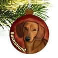 thumbnail image 4 of Dachshund Wiener Dog Pet Wood Christmas Tree Holiday Ornament, 4 of 6