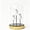 F, variant on Halloween Ghost Decor Light with Clear Cover, 3 Mini Ghost Figurines Light Up Dome Lamp, Light Up Ghost in Glass Cloche Decor for Indoor Party Home Table Room Kitchen Fireplace Decorations (A)