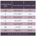 thumbnail image 5 of Lumana Leakproof Yoga Pant Leggings, 25" Inseam, Gray, XS, Single Pair, 5 of 9