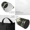 thumbnail image 2 of Hand Drawn Forest Laundry Hamper Small Storage Basket/Toy Organizer/Dirty Clothes Bucket, 2 of 5