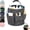 Gray, variant on 17L Cleaning Organizer Caddy with Handle,Multifunction Collapsible Waterproof Gardening Tool Storage Bag,Large Folding Cleaning Basket Bag,Portable Multi Cleaning Bucket Bag for Home,Garden