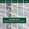 thumbnail image 4 of 4 PCS Cal King Sheet Set Grey Ski Jump, 4 of 10