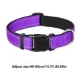 thumbnail image 2 of Adjustable Reflective Dog Collar Soft Neoprene Padded Nylon Pet Collars With Buckle For Medium Dogs, 2 of 3