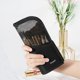 thumbnail image 4 of 1 bolsa de cosméticos con soporte para mujer, bolsa de maquillaje con cremallera transparente, maquillaje femenino de viaje B, 4 of 5