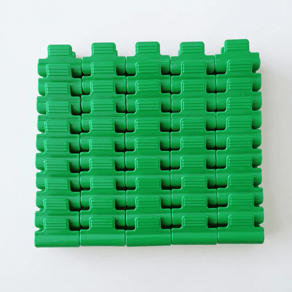 ROSEXIXI Garden Mesh Netting Clips, 50-Pack 0.63" Greenhouse Plastic Snap Clips - Durable Plant Netting Fasteners for Vegetable Mesh, Row Covers and Pest Barrier