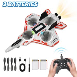 MAXKY Foam RC Airplane with 360° Stunt Flips