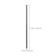 ELAYARD Black Graphite Stirring Rods for Lab, Oxidation Resistant, 4Pcs ...