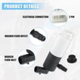 thumbnail image 3 of Unique Bargains Windshield Washer Motor Pump Fit for Land Rover Discovery 2 1998-2004 Black, 3 of 7