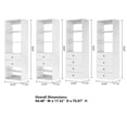 thumbnail image 3 of ModMakers Closet System With Drawers, Wood Closet Organizer and Storage System, White, 3 of 6