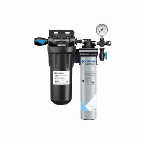 Everpure Water Filtration System,0.5 micron,18" H EV932461