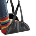 thumbnail image 3 of Multi Purpose Hanging Foot Rest For Travel Office Use Portable Foldable Design Breathable Netting Quick Installation, 3 of 18