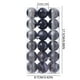thumbnail image 4 of CLLC 36 Adornos Navideños para Árbol, Bolas Decorativas Irrompibles de Plástico PVC Brillante para Decoraciones de Fiestas, Bodas y Coronas (Negro), 4 of 8